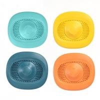 8Colors Kitchen Sink Plug Shower Filter Drain Cover Stopper Sink Strainer Drainer Floor Drain Hair Catcher Bathroom Accessorie Traps Drains