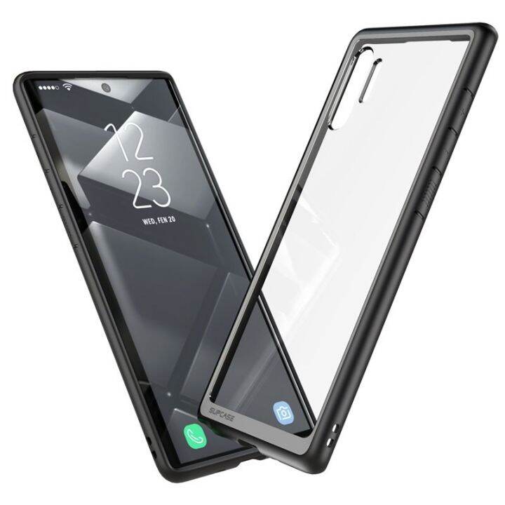 2023ใหม่-supcase-เคส-samsung-galaxy-note-10-ปล่อย2019-ub-สไตล์พรีเมี่ยมไฮบริดเคส-tpu-ป้องกันสว่างพีซีฝาครอบฝาหลัง