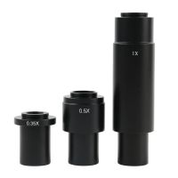 0.35X 0.5X 1X C-Mount Auxiliary Eyepiece Adapter For XDC-10A 120X 180X 300X Monocular Microscope Lens