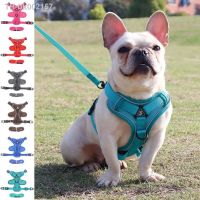▧☫ Pet Harness Leash Reflective Stripes Anti-pull Pet Harness Traction Rope Set Dog Collar Harness Leash traction rope chest strap