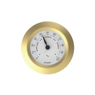 Hygrometer Thermometer Mechanical Round Hygrometer Humidity Gauge Temperature Meter For Cabinet Cans