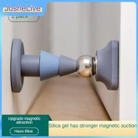 Transparent Traceless Glue Silicone Door Suction Mute Door Suction Creative Anti-collision Door Stops Household Accessories New Decorative Door Stops