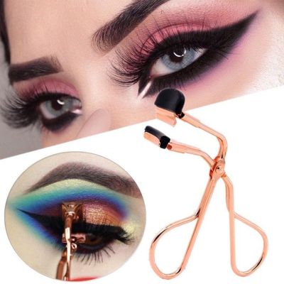 ◑♂ Mini Segmented Eyelash Curler Japanese Makeup Clip Natural Curling Silicone Eye Lashes Curler Clip Cosmetic Tool