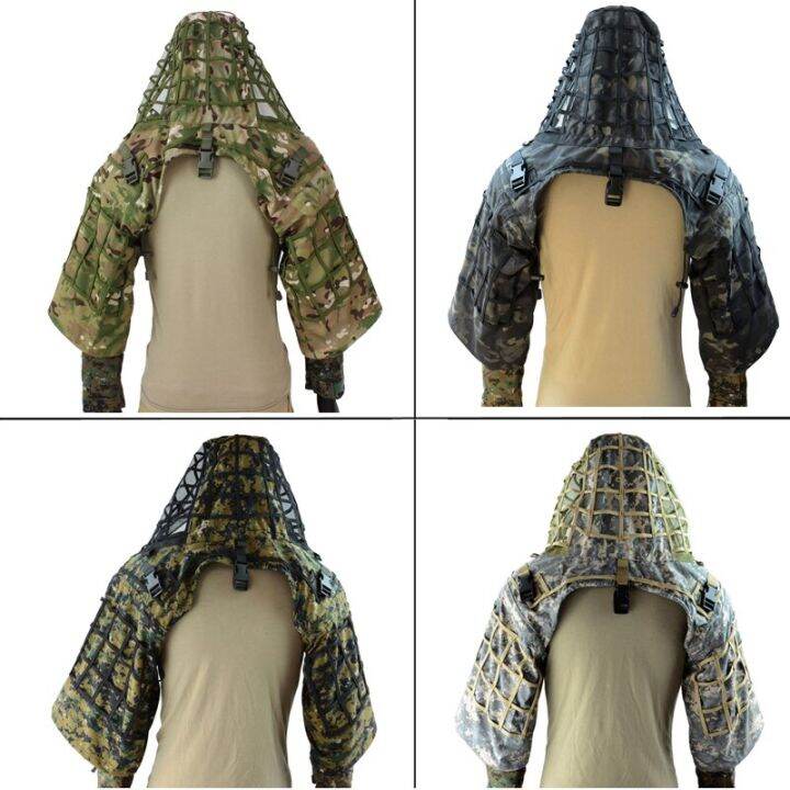 Ghillie Hood ROCOTACTICAL Sniper Ghillie Viper Hood - 3D