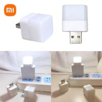 เสี่ยวหมี่หลอดไฟ LED ทรงสี่เหลี่ยม,（SPOT EXPRESS）คอมพิวเตอร์ไฟ USB สำหรับกลางคืน LED ขนาดเล็ก Pelindung Mata อ่านหนังสือไฟอ่านหนังสือแบตสำรอง