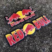 สติ๊กเกอร์ กระทิงแดง สติกเกอร์ [2ชิ้น] Red Logo 3D ปั๊มนูน แต่งรถ Sponsor รถแข่ง JDM Sticker ติดรถ รถมอเตอร์ไซค์ รถยนต์ Honda Yamaha Suzuki Kawasaki Ducati Motorcycle Car Racing