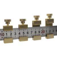 Woodworking Steel Ruler Brass Limit Positioning Block Straight Edge Adjustment Block