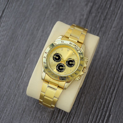 การค้าต่างประเทศ Laojia นาฬิการุ่นเดียวกันไม่มี logo Panda Di นาฬิกาควอตซ์สายเหล็กนาฬิกาธุรกิจคลาสสิกสำหรับผู้ชายและผู้หญิง