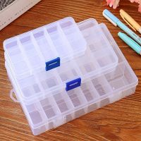 151024 Slots Clear Plastic Craft Beads Jewelry Storage