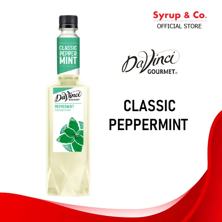 DAVINCI Gourmet Syrup PEPPERMINT Flavor 750ml Lazada PH