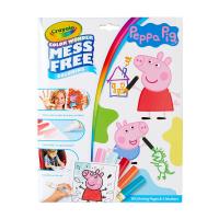 ?สุดฮิต!! ชุดระบายสีคัลเลอร์วันเดอร์ CRAYOLA เป๊ปป้าพิก งานศิลปะ COLOR WONDER MESS FREE COLORING KIT CRAYOLA PEPPA PIG