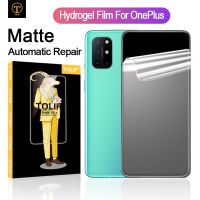 ~ TOLIF Matte AG Hydrogel Soft Film Full Coverage Screen Protector Guard For OnePlus 9 9R 8 8T 7 7T 6 6T Nord Pro Anti Explosion proof Fingerprint unlock work