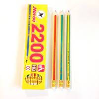 (12 ด้าม) ดินสอไม้ ตราม้า 2200 ความเข้ม HB / Horse 2200 HB Pencil