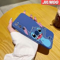 JIUMOO เคสปลอกสำหรับ Samsung S20 FE 4G S20 FE 5G เคสดีไซน์ใหม่ลายการ์ตูนซุกซนบางเคสมือถือนิ่มลายขอบสี่เหลี่ยมด้านข้างเคสซิลิโคนนิ่มเคสป้องกันการกระแทก