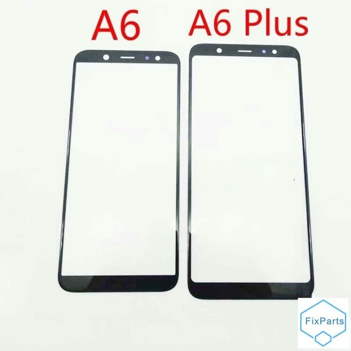 หน้าจอสัมผัสสำหรับ Samsung Galaxy A6 A600F A600 + บวก A605F A605หน้าจอ LCD 2018ชิ้นส่วนซ่อมโทรศัพท์กระจกด้านนอก