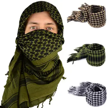 Scarf Arab Shemagh Keffiyeh Military Tactical Scarf For Men Shawl Kafiya Wrap Shemagh Scarf Scarves