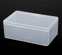 Transparent plastic box PP-5 Storage Collections Product packaging box dressing case mini Case out size 10.5x6.5x4cm