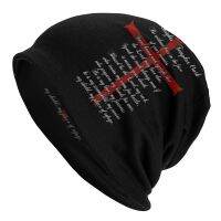 Knights Templar Oath Caps Crusader Warrior Hip Hop Ski Skullies Beanies Hat Unisex Adult Warm Dual-use Bonnet Knitting Hats