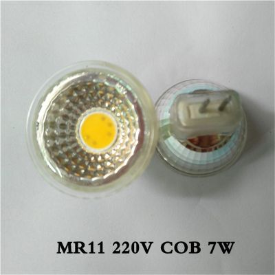 1ชิ้นหลอดไฟไฟ Led Mr11ขนาดเส้นผ่าศูนย์กลาง35มม. 3W 12V สีขาวอบอุ่น/เย็นไฟฉายคาดหัวสปอตไลท์ Mr11 7W 5W 220V Mr11แผ่นเรืองแสง