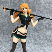 โมเดลวันพีช Nami (Code:B Ver.) Flag Diamond Ship OnePiece นามิ 23.5cm Figure Straw Hat Pirates Cat Burglar บรรจุอยู่ในกล่องพีวีซี วันพีซ โมเดล ฟิกเ ฟิกเกอร์ OnePiece Black Suit Luffy