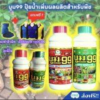 ปุ๋ยน้ำ บูม99(สูตร1+สูตร2)เร่งหัว เร่งดอก เร่งผล  ขนาด 1000 CC