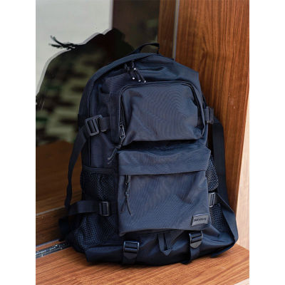 Japanese Style Diablo Functional Backpack Mens Large Capacity Ins Fashionable Tooling Backpack Student Schoolbag Womens 2023