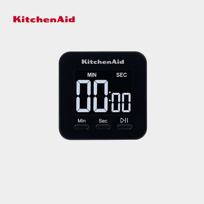 KitchenAid Plastic Digital Cooking Timer - Black นาฬิกาจับเวลาสำหรับทำอาหาร