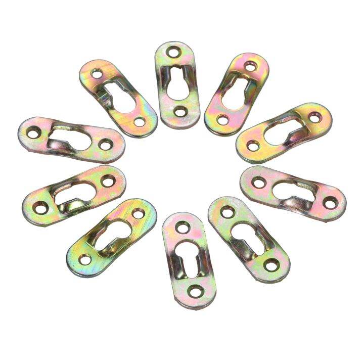 20pcs-metal-keyhole-hangers-screws-heavy-duty-hanging-plates-brackets-fasteners-hooks-for-mirror-photo-picture-painting-frames