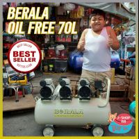 สินค้าขายดี!!!! ปั๊มลม oil free BERALA 70ลิตร ของใช้ในบ้าน เครื่องใช้ในบ้าน เครื่องใช้ไฟฟ้า ตกแต่งบ้าน . บ้าน ห้อง ห้องครัว ห้องน้ำ ห้องรับแขก