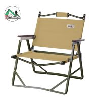 D&amp;L- เก้าอี้พับพกพา COMPACT FOLDING CHAIR BROWNสะดวก สบาย