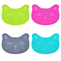 New Paw Print Pad Dog Cat Litter Mat Puppy Dish Feeding Bowl Placemat Anti-skid Waterproof Sleeping Pad Cat Bed Dog