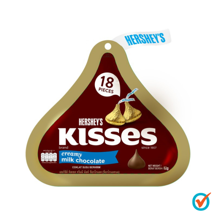 Hershey's Iconic Kisses Milk 82g - USA | Lazada