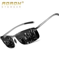 AORON Polarized Mens Sunglasses Driving Sun Glasses Outdoor Fishing Sport Aluminium Frame UV400 Sunglasses Men gafas de sol