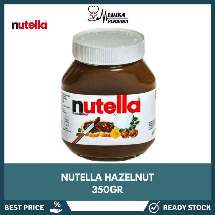 Nutella Chocolate Hazelnut Spread 350 gram / Selai Coklat Hazelnut