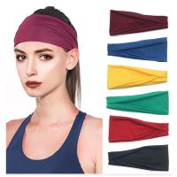 【CW】 1PCs Absorbent Cycling Sport Sweat Headband Men Sweatband and Hair Bands Safety