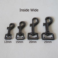 【cw】12mm 15mm 20mm 25mm Metal Swivel Lobster Clasp Seat Belt Buckle Clip Loop Snap Hook For Dog Leads Leash Harare Accessoryhot