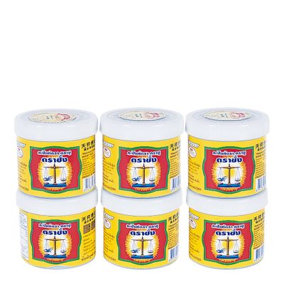 สินค้ามาใหม่! ตราชั่ง กะปิ 90 กรัม x 6 กระปุก TRACHANG Brand Shrimp Paste 90 g x 6 Pots ล็อตใหม่มาล่าสุด สินค้าสด มีเก็บเงินปลายทาง