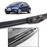 ZZOOI Ericks Wiper Front Wiper Blades For Honda Civic 8 European Hatchback Windshield Windscreen Front Window 26"&amp;23"(Spaceship Type)