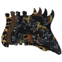 KR- ST Strat One Humbucker 3D Printed plastic Guitar Pickguard Scratch Plate Fits for Fender Delonge ST Various Colors