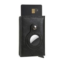 【CC】♞▼  Rfid Credit Card Holder Wallet for Airtag Men Bank Cardholder Purse Air Tag