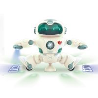 Robot electric dance with lighting music intelligent 360 degree rotation childrens electric toy doll