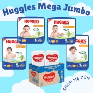 Tã quần Huggies Mega Jumbo Skin Care Tràm trà M106, L104, XL88, XXL80