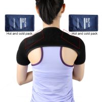 TIKE Double Shoulder Brace - Torn Rotator Cuff Support Tendonitis Dislocation Bursitis Neoprene Shoulder Compression Sleeve Wrap