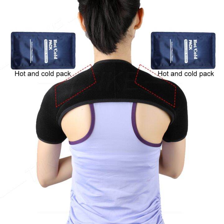TIKE Double Shoulder Brace Torn Rotator Cuff Support Tendonitis