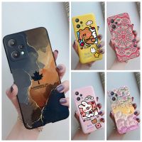 เคสเคสมือถือซิลิโคนนิ่มสำหรับ Realme 9 Pro Q5 Realme V25สีลูกอมเคสฝาหลังลายการ์ตูนดอกไม้สำหรับ OPPO Realme 9 5G 9pro Realme9 Pro