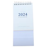 (ปฏิทิน) ปฏิทินตั้งโต๊ะ2023 2024เครื่องประดับปฏิทินตกแต่งตารางสำหรับปฏิทินโรงเรียนสำนักงานบ้าน