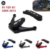 ☏Lyamaha YZF-R1 R1 2009-2014 2010 2011 2012 2013 2014กันล้มแผ่นกันกระแทกมอเตอร์สเตเตอร์เคสตัวปิดเพื่อความปลอดภัยกันล้ม