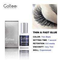 Gollee Eyelash extension glue Glue for False Eyelashes for Home use Eyelash Extension Professional 1s Quickly Dry Waterproof Adhesives Tape