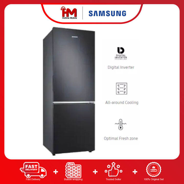 Samsung RB30N4050B1/ME 315L Bottom Mount Freezer with Optimal Fresh