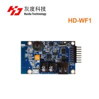 Huidu ระบบควบคุม Hd-Wf1 U-Disk Wi-Fi สีเต็มรูปแบบสำหรับร้านค้าทับหลังประตู/ป้าย/ติดบนยานพาหนะ/หน้าจอ Led